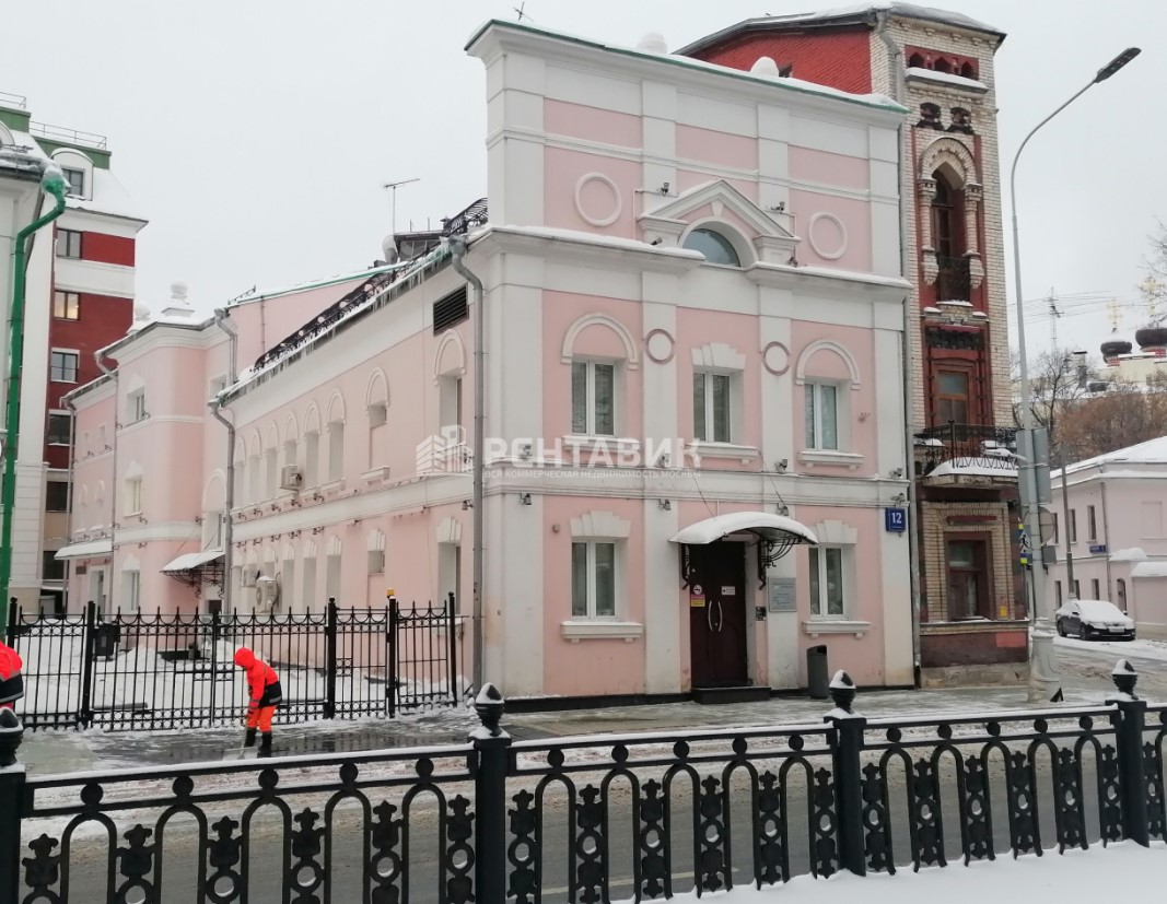 фасад дома, здание по адресу г Москва, Петровский б-р, д 12 стр 2